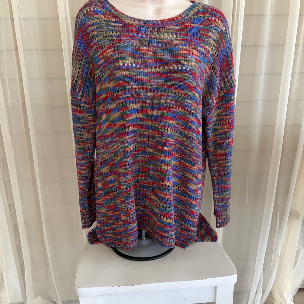 Cable & Gauge Multicolor Sweater